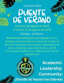 9th Grade Summer Bridge Spanish
